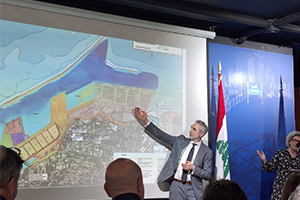 Présentation du plan de redressement du port de Beyrouth 
