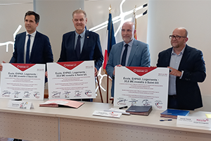 Partenariat Banque des Territoires, Saint-Vit, Néolia et Mutualité Française Comtoise : les partenaires