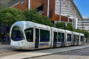 Tramway à Lyon 