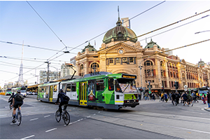 Tramway Yarra à Melbourne