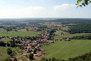 Vue de Nans - Communauté de communes des deux Vallées Vertes 