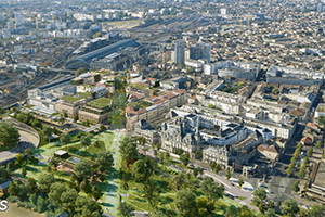 Le futur quartier Canopia à Bordeaux 